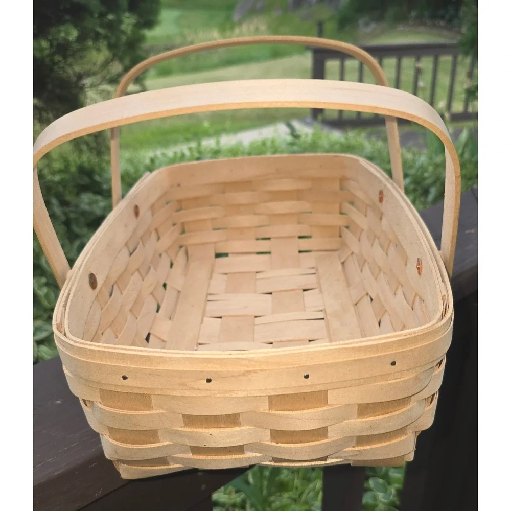 Longaberger 2000 Handwoven By Me Make A Basket Shop Dresden Ohio Signed